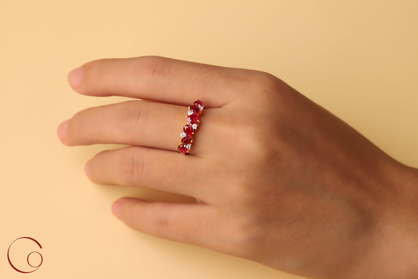 Ruby Harmony Ring